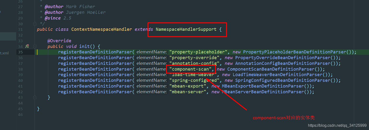 Spring中Xml屬性配置的解析全過程記錄