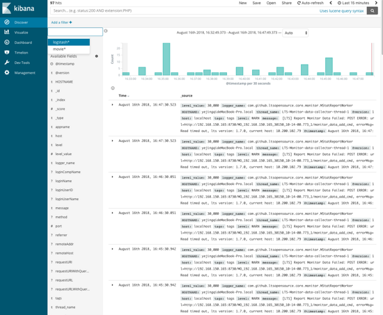 Spring Boot 搭建 ELK正確看日志的配置流程