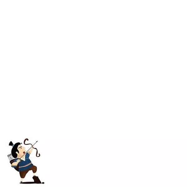 抖音“后羿射日”圖片 網(wǎng)友：兄弟這臂力不錯(cuò)