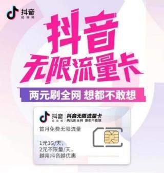 【電信抖音無限流量卡套餐多少錢】電信抖音無限流量卡介紹