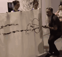 【抖音“滋墨大師”是誰(shuí)】針管噴墨畫畫大師個(gè)人資料分享