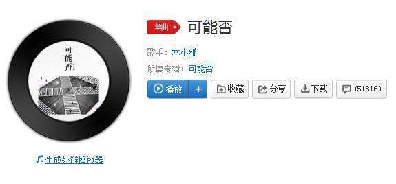 【抖音可能否男生吉他彈唱版】歌曲歌詞試聽分享