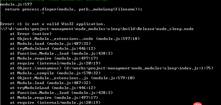 webpack - node.js 運行報錯