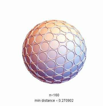 java - 求算法. 在球面上取隨機N個均勻的點(或者間距不小于某距離的點)