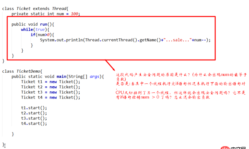 Java SE 多線程安全問題產生的原因?