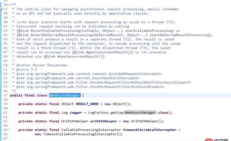 java - Spring 中的WebAsyncManager 有什么應(yīng)用場景？