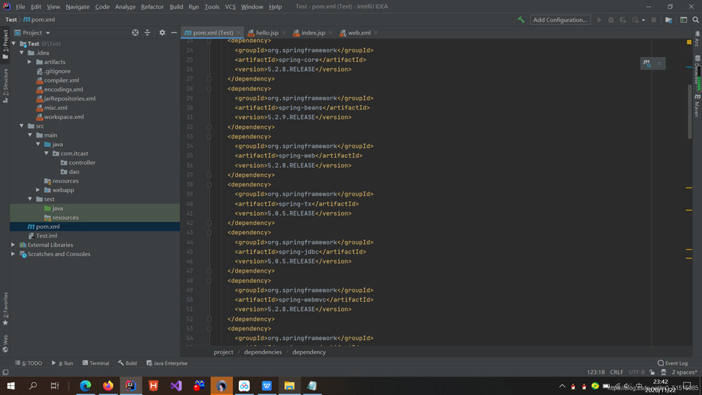 Spring MVC項目開發踩過的一些bug