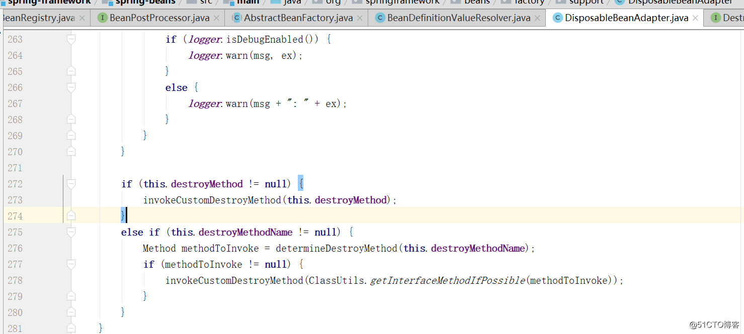 Spring Bean生命周期源碼原理圖解