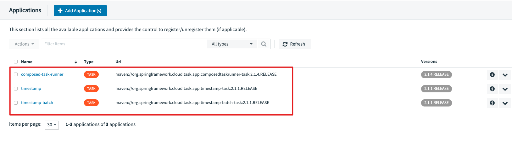 Spring Cloud Data Flow初體驗以Local模式運行