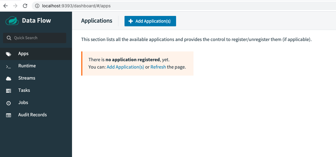 Spring Cloud Data Flow初體驗以Local模式運行