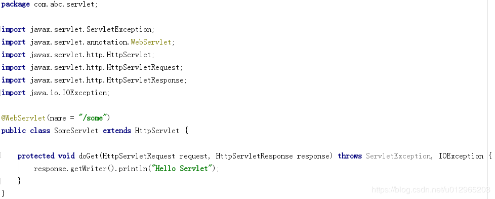 Spring Boot使用Servlet及Filter過程詳解