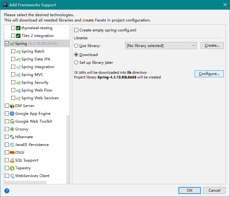 IDEA+Maven創(chuàng)建Spring項目的實現(xiàn)步驟