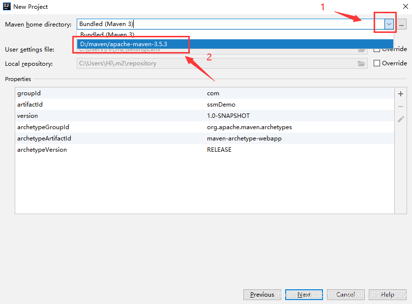 通過IEAD+Maven快速搭建SSM項(xiàng)目的過程(Spring + Spring MVC + Mybatis)