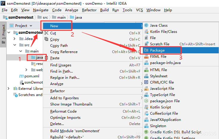 通過IEAD+Maven快速搭建SSM項(xiàng)目的過程(Spring + Spring MVC + Mybatis)
