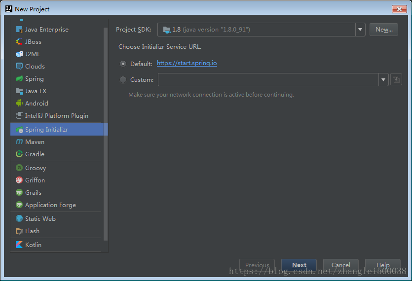 idea創建springboot項目和springcloud項目的詳細教程