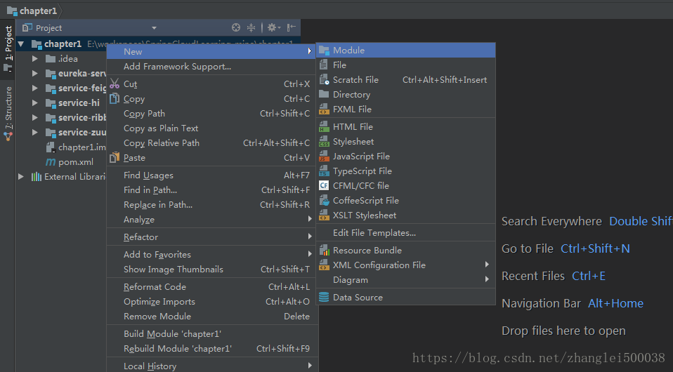 idea創建springboot項目和springcloud項目的詳細教程