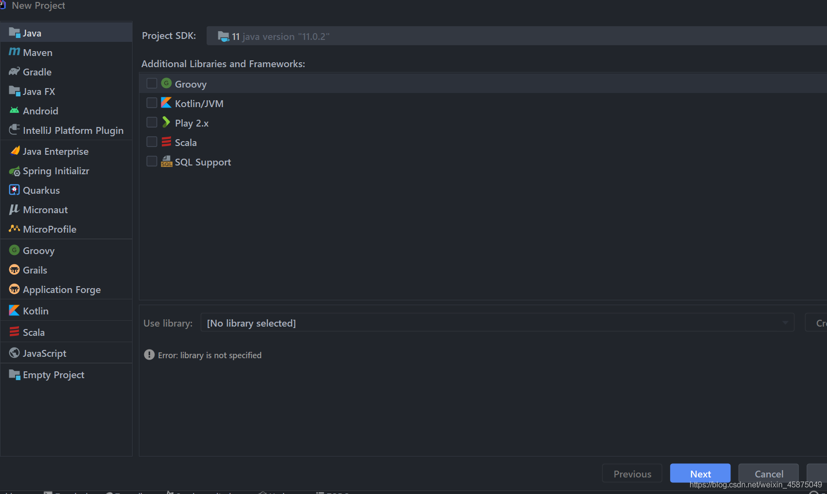 2020新版idea創建項目沒有javaEE 沒有Web選項的完美解決方法