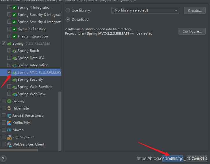 Idea 2020.2 創建web、Spring項目的教程圖解