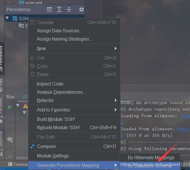 Idea+maven搭建SSH(struts2+hibernate5+spring5)環境的方法步驟