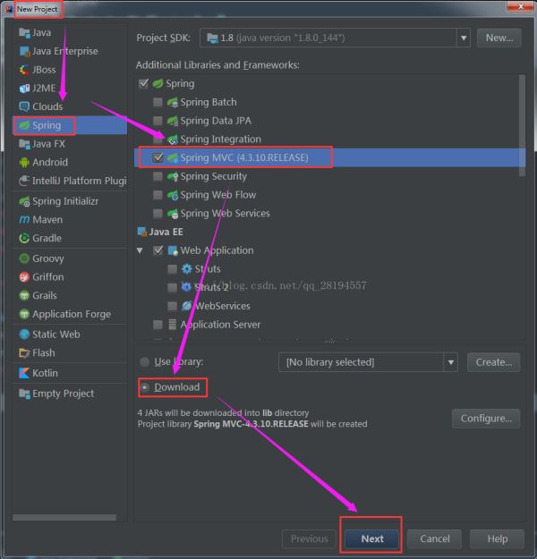 使用idea搭建一個spring mvc項目的圖文教程