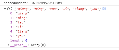 JavaScript常用8種數組去重代碼實例