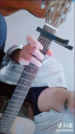 抖音往后余生風雪是你 平淡是你吉他譜完整版分享