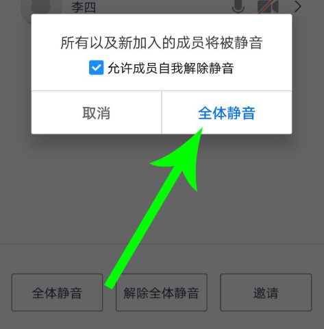 騰訊會議怎么靜音詳情