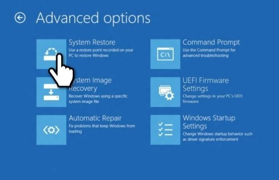 Win10修復(fù)系統(tǒng)還原錯(cuò)誤0x80070005解決方法
