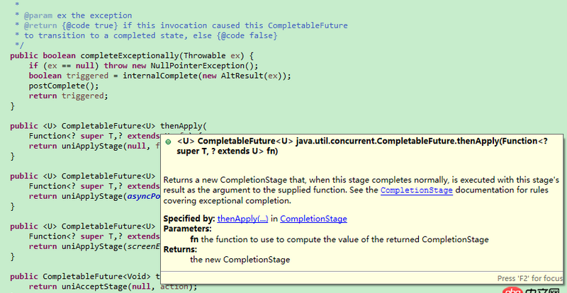 java - Eclipse：為何方法默認未顯示注釋，鼠標懸浮卻可以看到注釋呢？
