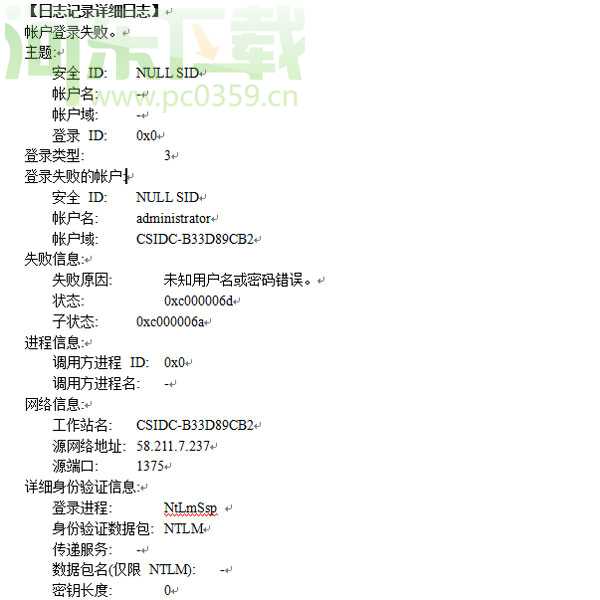 win2008系統日志審核失敗的解決辦法