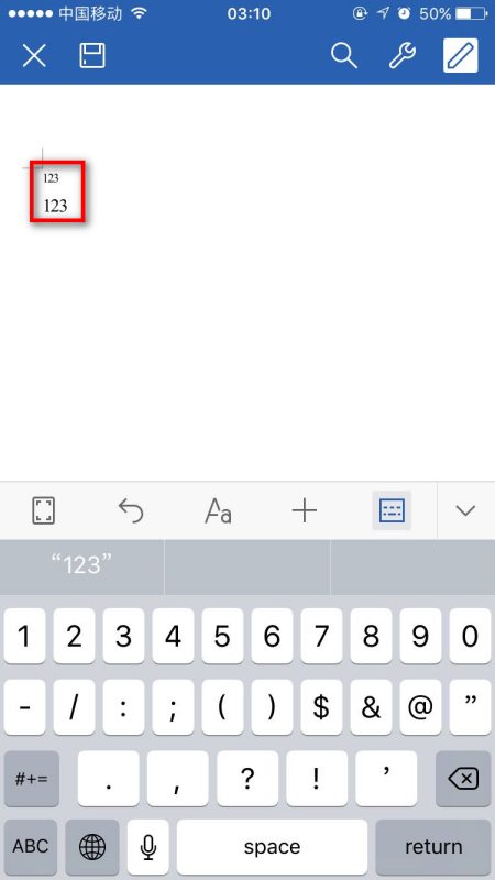 蘋果手機(jī)wps怎么改字體大小