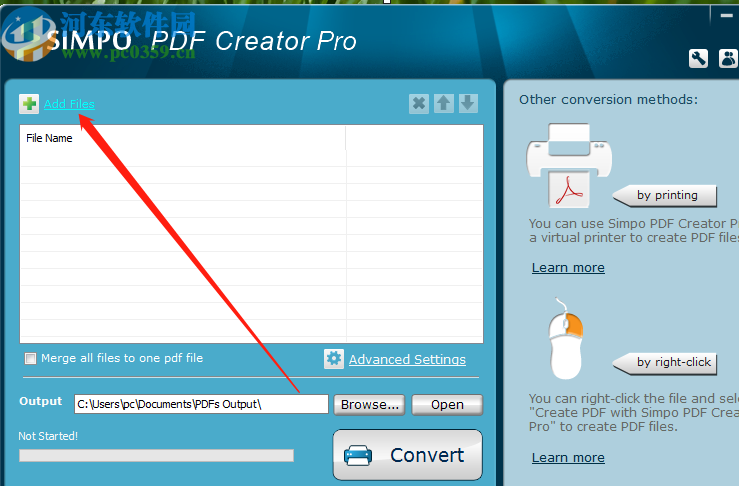 Simpo PDF Creator Pro將Word轉換成PDF的方法