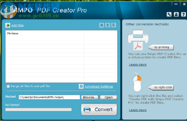 Simpo PDF Creator Pro將Word轉換成PDF的方法