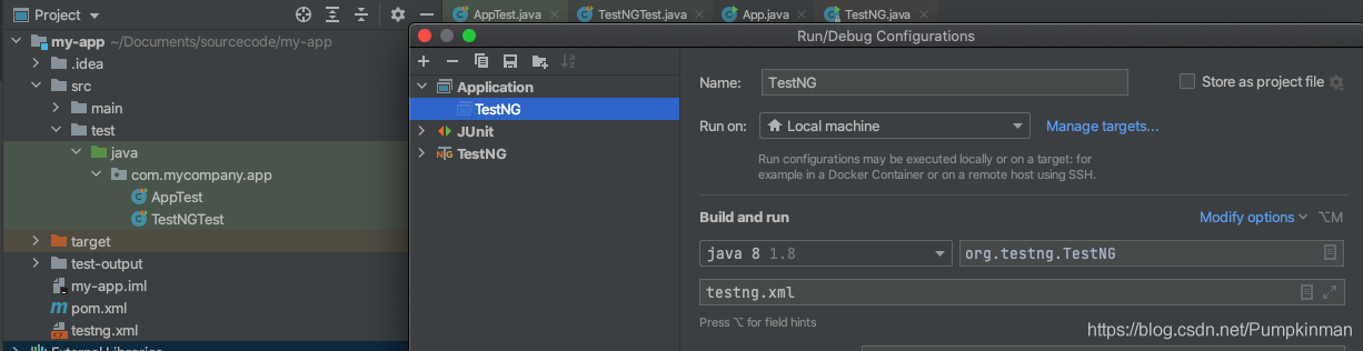 MAC下基于maven使用IDEA走讀TestNG源碼解析