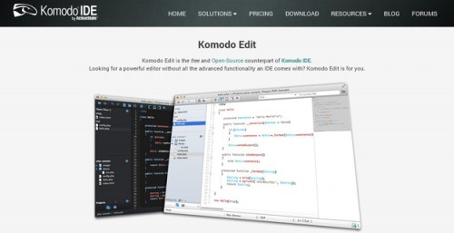 20款最優(yōu)秀的JavaScript編輯器 哪家強(qiáng)你說了算！
