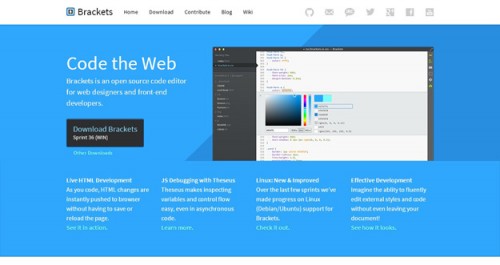 20款最優(yōu)秀的JavaScript編輯器 哪家強(qiáng)你說了算！