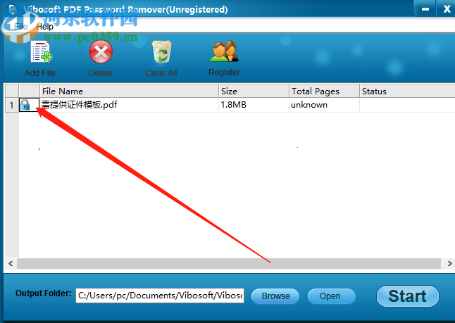 Vibosoft PDF Password Remover移除PDF文件密碼的方法步驟