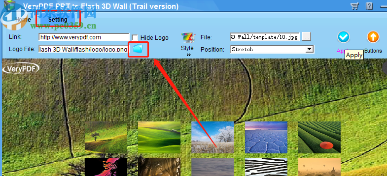 VeryPDF PPT to Flash 3D Wall將PPT轉換成flash動畫的方法