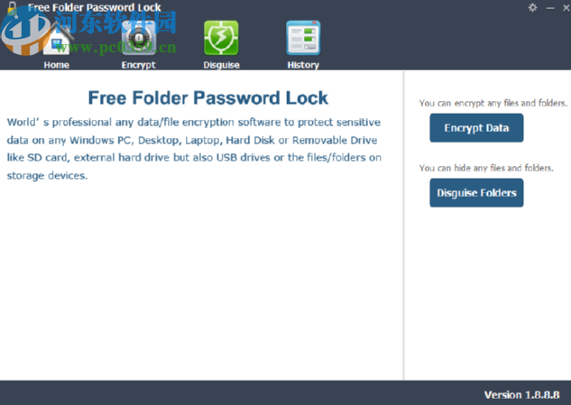Free Folder Password Lock加密文件夾的方法