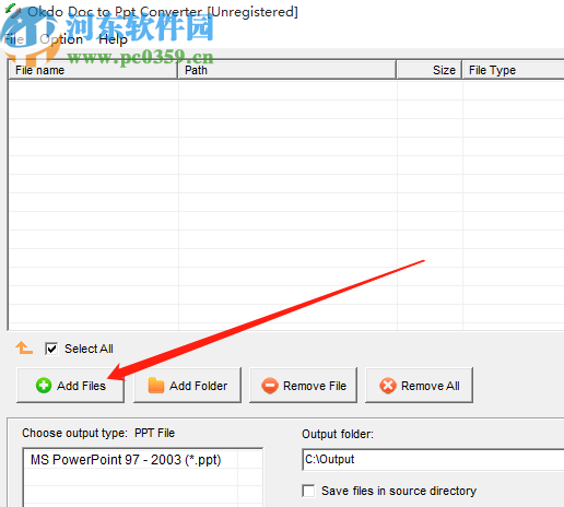 Okdo Doc to Ppt Converter將doc轉(zhuǎn)換為PPT的方法