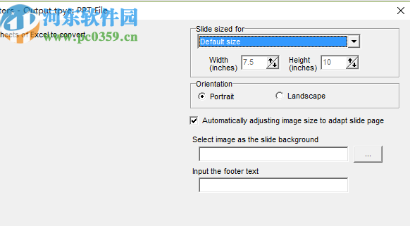 Okdo Xls to Ppt Converter將表格轉換為PPT的方法