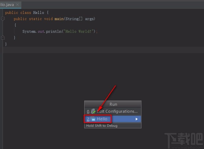 IntelliJ IDEA運行java程序的方法