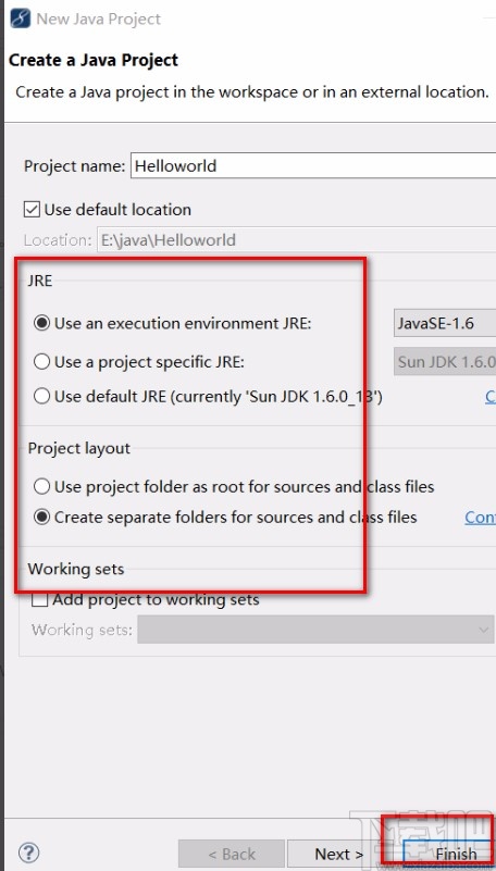myeclipse創建java項目的方法