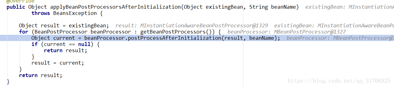 淺談Spring中幾個PostProcessor的區(qū)別與聯系