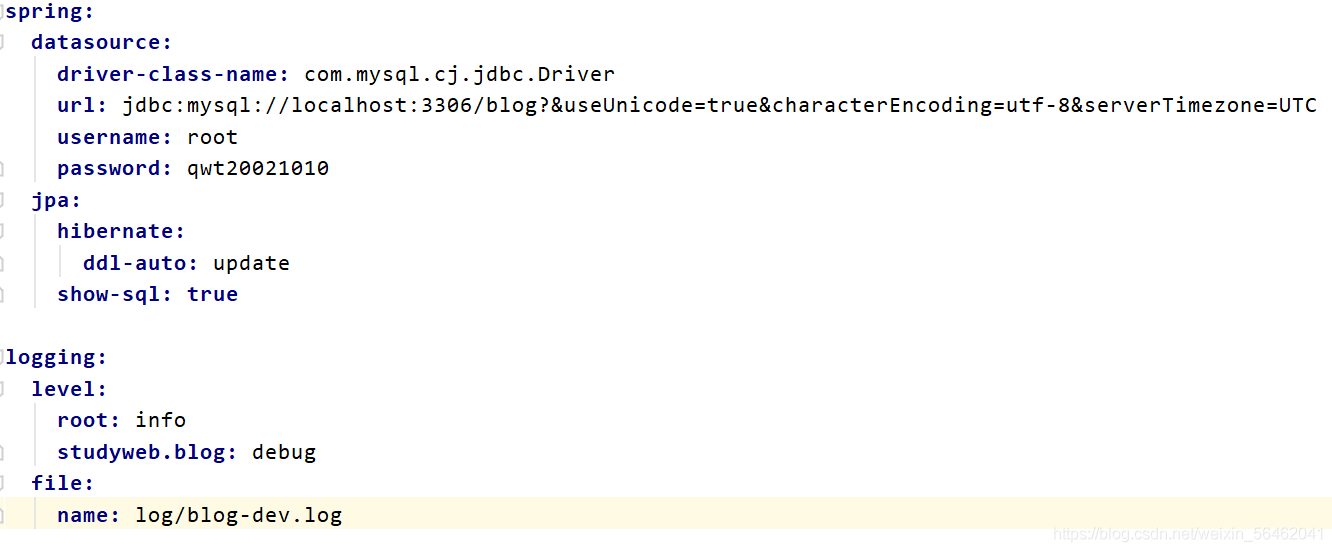 spring boot 日志/頁面處理、實體類構建、后臺管理功能的實現