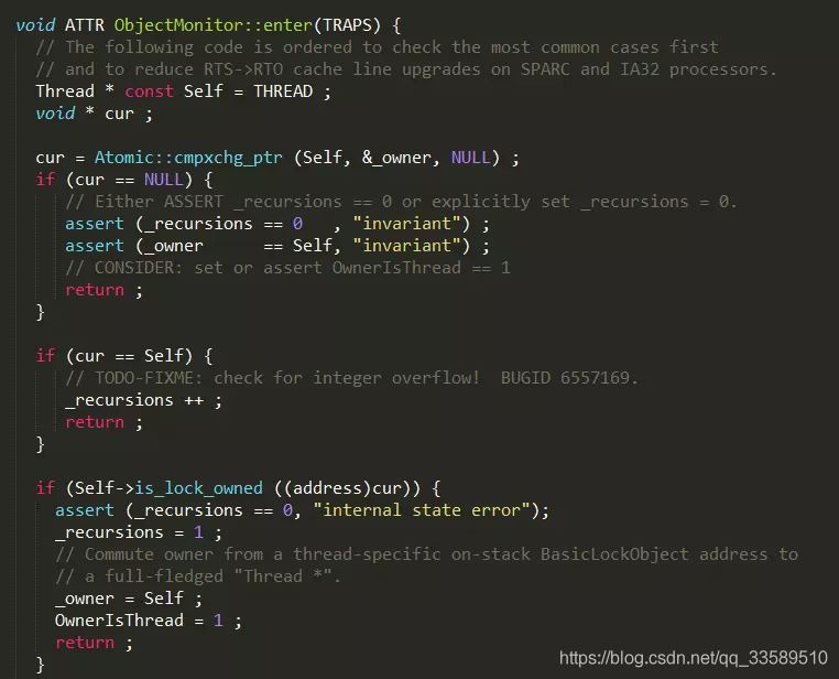 Java同步關(guān)鍵字synchronize底層實現(xiàn)原理解析