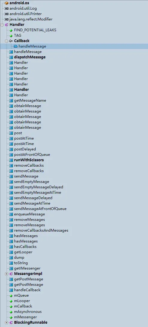 Android Handler消息機制分析