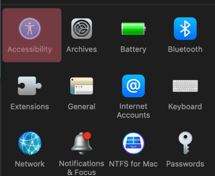 macOS鼠標(biāo)指針樣式設(shè)置方法介紹