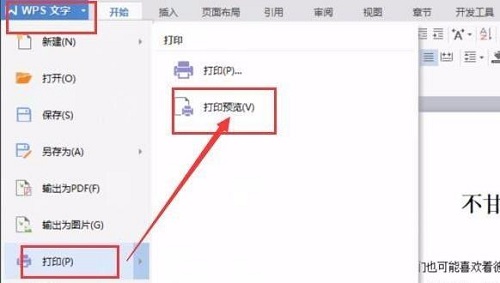 wps頁面設置橫向縱向方法