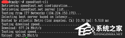 Speedtest測(cè)速怎么看?Linux Speedtest測(cè)試方法